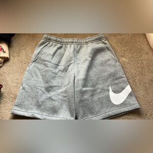 NIKE gray shorts size large